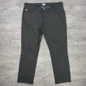 Peter Millar Pants Mens 40x30 Grey EB66 Performance Five-Pocket Golf Casual EUC